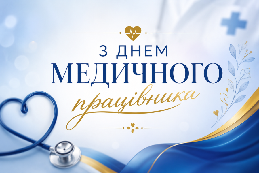 З ДНЕМ МЕДИЧНОГО ПРАЦІВНИКА