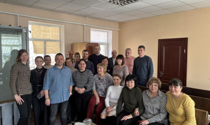 Фото - Директор КНП «Маловисківська лікарня» Андрій МАЩЕНКО провів навчання для працівників Маловисківського районного суду